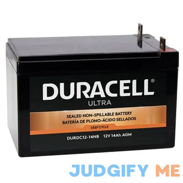 Duracell Ultra 12V 14Ah AGM Deep Cycle Battery w/M5 Terminals Duracell Ultra 12V 14Ah AGM Deep Cycle Battery w/M5 Terminals