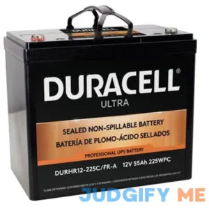 Duracell Ultra 12V 55Ah AGM Deep Cycle Battery
