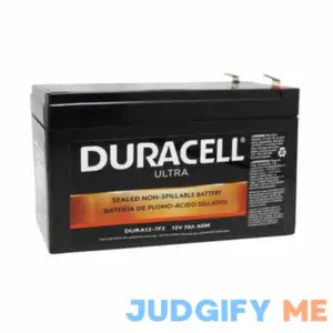 Duracell Ultra 12V 7Ah AGM SLA Battery with F2 Terminals