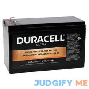 Duracell Ultra 12V 8Ah AGM Battery w/F2 Terminals