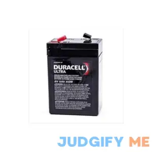 Duracell Ultra Sealed Lead Acid Battery 6V 5Ah DURA6-5F