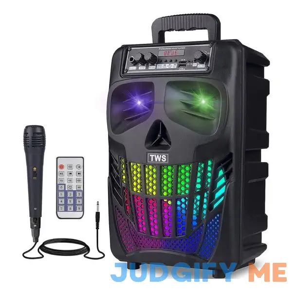 E I F E R Compact Bluetooth Speaker With Microphone Portable Wireless Speaker for Light E I F E R Compact Bluetooth Speaker With Microphone Portable Wireless Speaker for Light