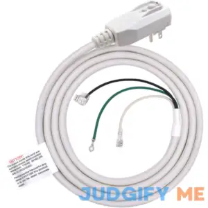 ELEGRP 7.5ft. 120V 10Amp 1200W LCDI Power Cord Plug for Air Conditioner