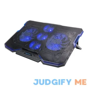 ENHANCE Cryogen Gaming Laptop Cooling Pad 5 Fans 2 Usb Ports