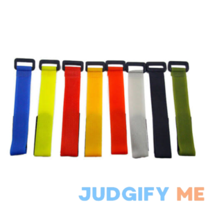 ENVISIONED Reusable Cinch Straps Multipurpose Strong Gripping