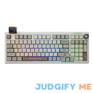 EPOMAKER RT100 97 Keys Gasket BT5.0/2.4G/USB-C Mechanical Gaming Keyboard with Customizable Display Screen