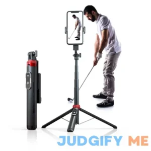 EUG-PRODUCTS 62" Phone Tripod & Selfie Stick for Golf Training
