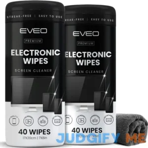 EVEO Electronic Wipes Streak-Free for Screen Cleaner & Smart Watch TV Screen