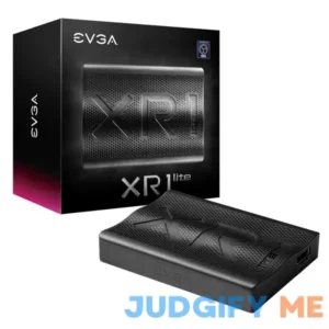 EVGA 141-U1-CB20-LR XR1 Lite Capture Card Certified for Obs USB 3.0 4K Pass Through