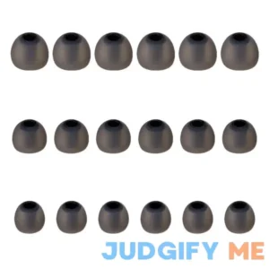 Earbud Tips Soft Silicone Earbuds Replacement Tips Fit for in-Ear Headphones 9 Pairs S/M/L