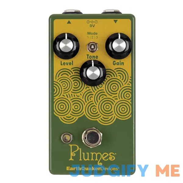 EarthQuaker Devices Plumes Small Signal Shredder Overdrive Pedal EarthQuaker Devices Plumes Small Signal Shredder Overdrive Pedal