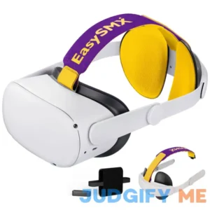 EasySMX Q20 Headset Strap for Quest 2 - Accessories for Quest 2 - Lite Design for Improved Comfort Support