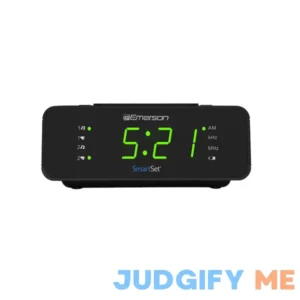 Emerson SmartSet Dual Alarm Clock Radio with Am/fm Radio