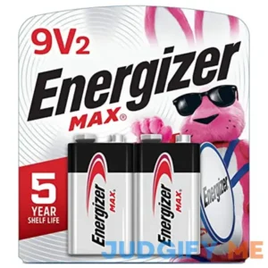 Energizer 522BP-2 Battery - 9V - Alkaline