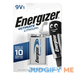 Energizer 9V Ultimate Lithium Battery
