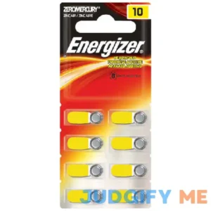 Energizer Hearing Aid 10 Batteries