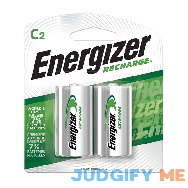 Energizer Rechargeable Batteries C Energizer Rechargeable Batteries C
