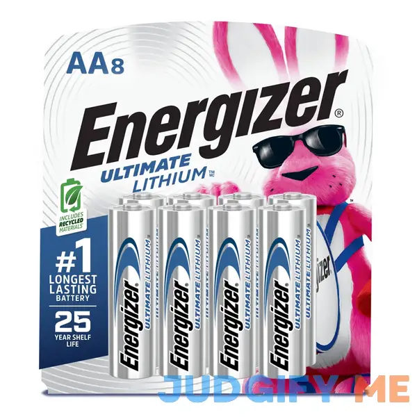 Energizer Ultimate Lithium AA Batteries (8 Pack) Energizer Ultimate Lithium AA Batteries (8 Pack)