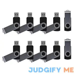Enfain USB 2.0 Flash Drives 10 Pack Thumb Drives Bulk Memory Drive Drives