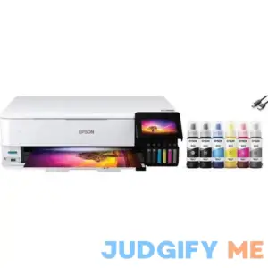 Epson EcoTank Photo ET-8550 Wireless Wide-Format Color All-in-One Supertank Printer