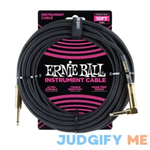 Ernie Ball Braided Instrument Cable Straight/Angle