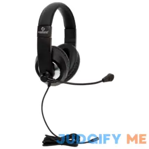 Essentials: Pack of 10 School Testing Headsets w/ Boom Microphone and Mobile-Ready Plug