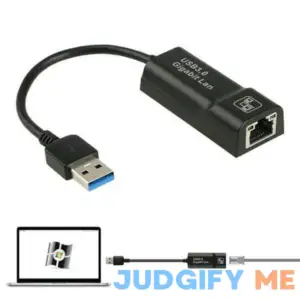 Ethernet Adapter TSV USB 3.0 to 10/100/1000 Gigabit Rj45 Ethernet LAN Network Cable Fit for Laptop