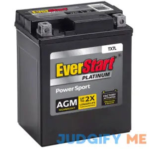 EverStart Premium AGM Power Sport Battery TX7L