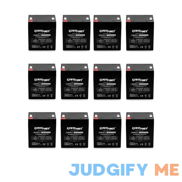 Expertpower Exp1250 12V 5Ah Home Alarm Battery With F1 Terminals Expertpower Exp1250 12V 5Ah Home Alarm Battery With F1 Terminals