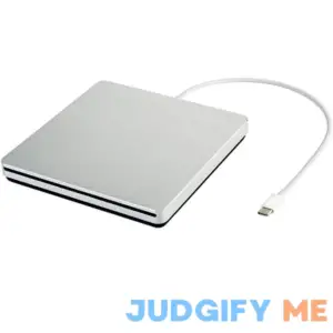 External CD DVD Drive USB C CD DVD Burner/Writer Slim Portable Slot in CD DVD Reader for MacBook Pro/Air/Mac/Laptop/Windows10