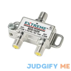 Extreme 2 Way Hd Digital 1Ghz High Performance Coax Cable Splitter Bds102h