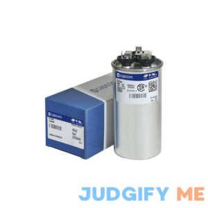 FAST SHIPPING! GE Genteq Capacitor round 45/5 uf MFD 370 volt 27L880