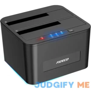 FIDECO Hard Drive Docking Station USB 3.0 SATA HDD Docking Station for 2.5 & 3.5 inch SATA HDD/SSD