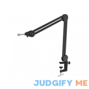 FIFINE Microphone Boom Arm Low Profile Microphone Arm Stand with Desk Mount