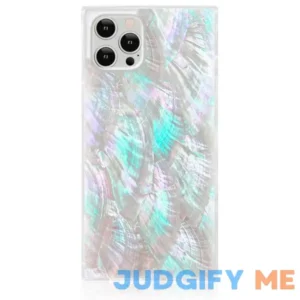 FLAUNT Mother of Pearl SQUARE iPhone Case