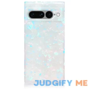 FLAUNT Opal Shell SQUARE Pixel Case