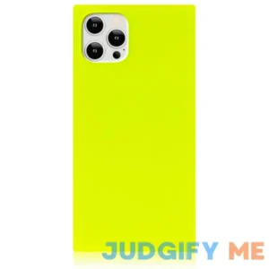 FLAUNT Pink Iridescent Satin SQUARE iPhone Case