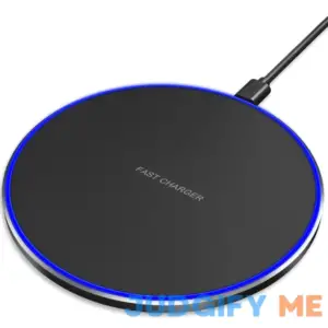 Fast Wireless Charger 10W Max Wireless Charging Compatible with iPhone 14/14 Plus/14 Pro/14 Pro Max/13/12/SE/11/X/XR/8