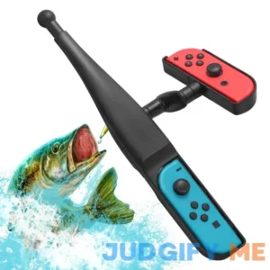 Fishing Rod for Nintendo Switch Fishing Game Accessories Compatible with Nintendo Switch Legendary Fishing