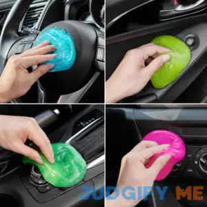FiveJoy Car Cleaning Gels 4-Pack Universal Auto Detailing Tools Car Interior Cleaner Putty