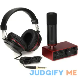 Focusrite Scarlett Solo Studio 4th Gen Recording Bundle