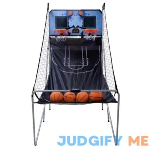 Foldable Indoor Basketball Arcade Game Double shot 2 Player W/ 4 Balls