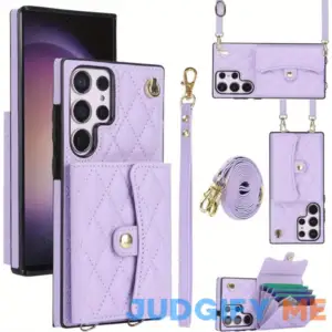 For Samsung Galaxy S24/S24Plus/S24Ultra Accordion Crossbody Wallet Case