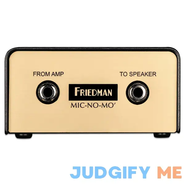 Friedman Mic No Mo Passive Cabinet Simulator Friedman Mic No Mo Passive Cabinet Simulator