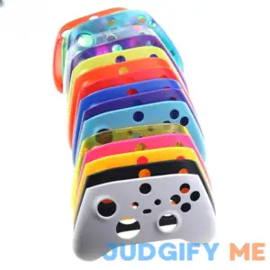 Front Case Top Housing Shell Cover Faceplate Replacement for Xbox Series X S Controller Solid Color (White)