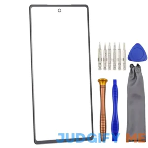 Front Glass Screen Repair Part for Google Pixel 6a GX7AS GB62Z with Tool Kit Black 6.1"