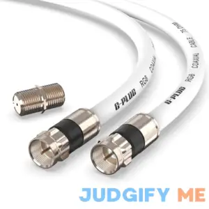 G-PLUG RG6 Coaxial Cable Connectors Set High-Speed Internet