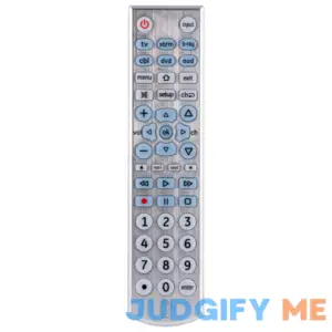 GE 6-Device Backlit Big Button Universal TV Remote Control