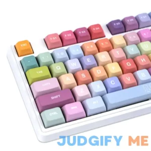 GEKUCAP Custom Keycaps 133 Keys Candy Bear Cute Keycaps Dye Sublimation PBT Key Caps