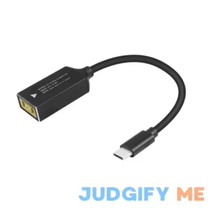 GINTOOYUN PD65W Lenovo Square Mouth to USB-C Charging Cable Lenovo Square Mouth to Type-C Charger Power Adapter Cable for Laptops